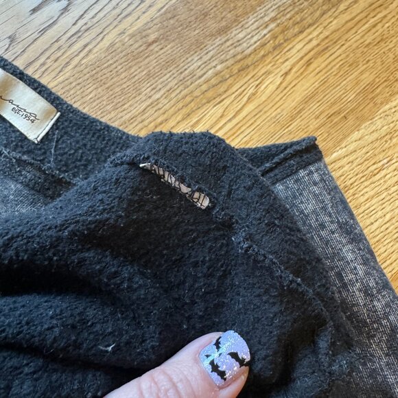 Vintage Havana Peace Sign Sweatshirt Bleach Wash - Picture 4 of 6